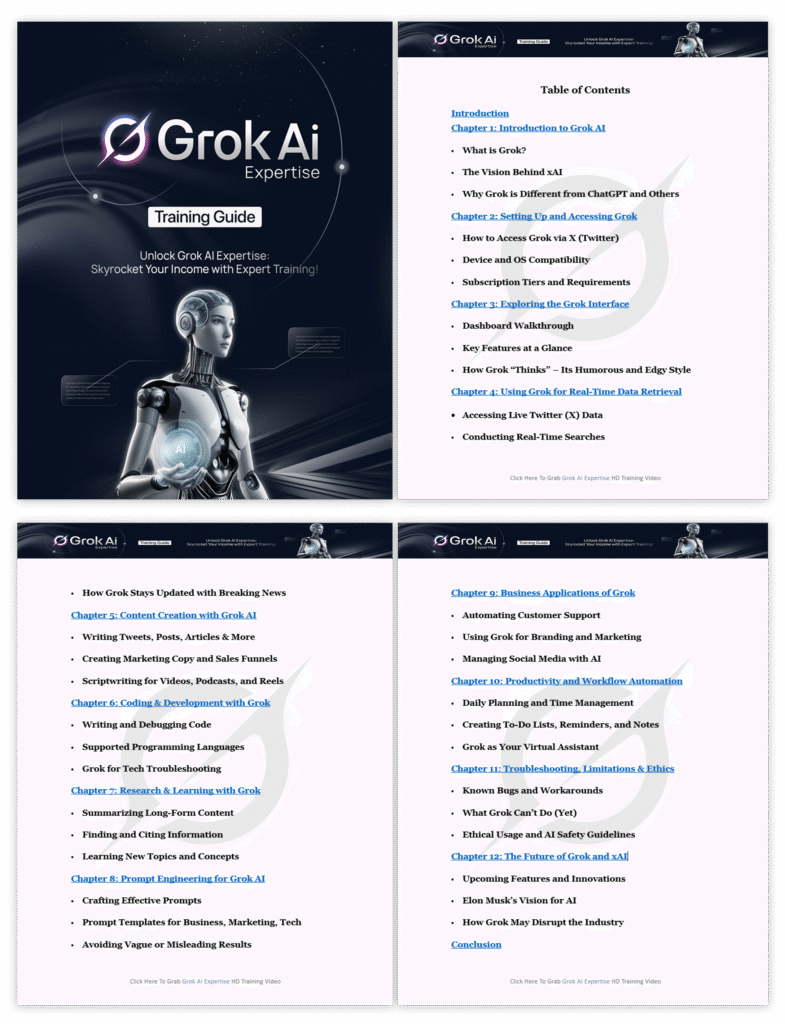Grok AI Expertise with PLR